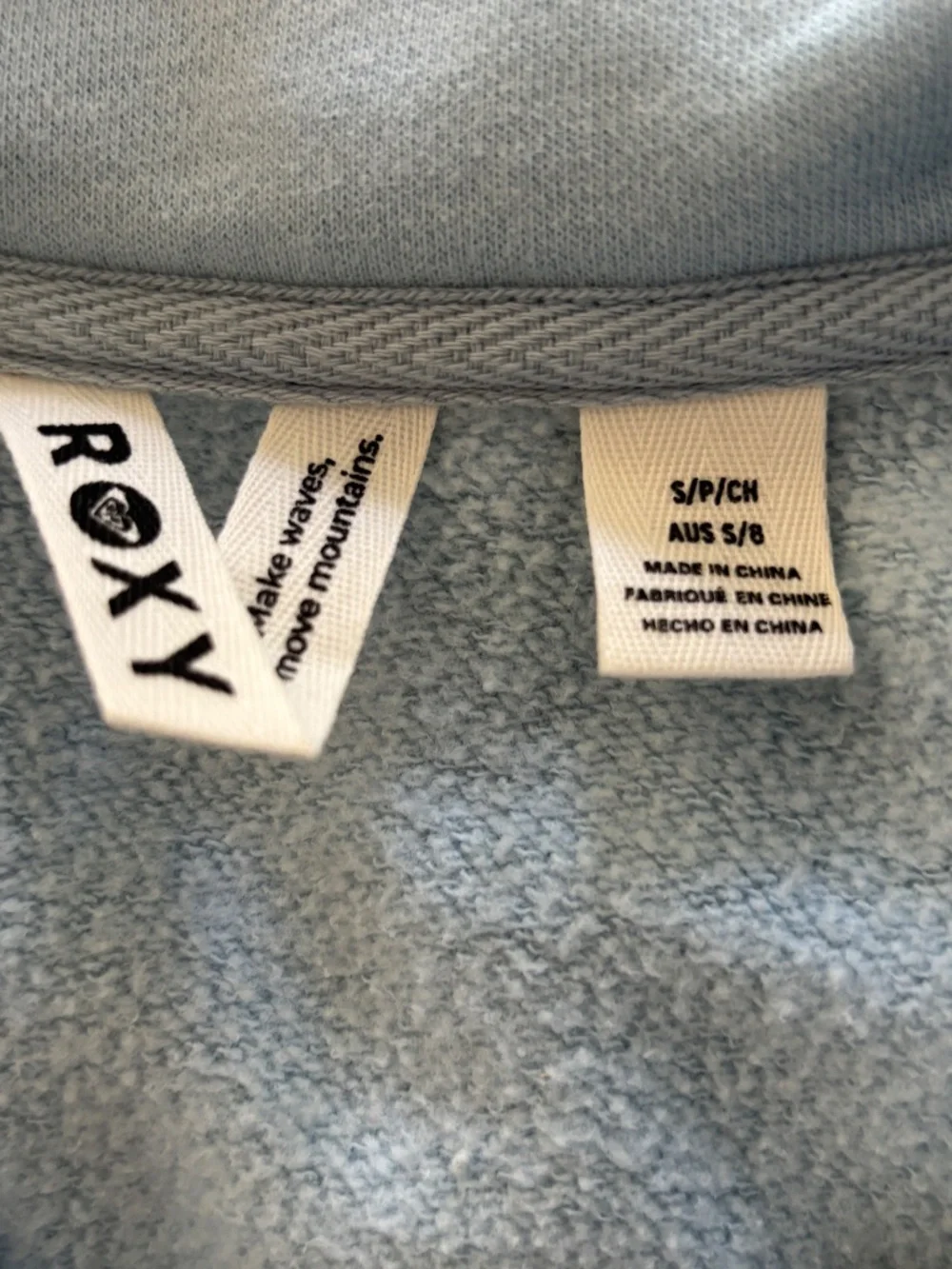 Roxy Half Moon Quarter Zip Sweatshirt - Picture 5 of 9